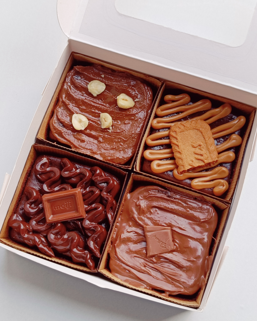 Assorted Brownie Box — Sieve Patisserie, handcrafted desserts Mumbai and Goa
