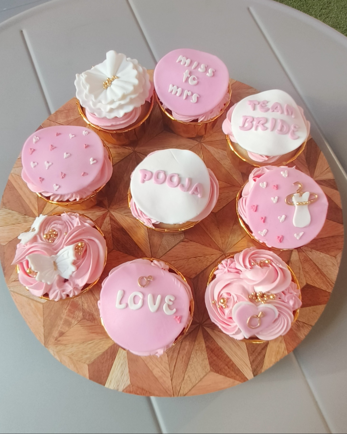 Bride to Be - Custom Cupcakes — Sieve Patisserie, handcrafted desserts Mumbai and Goa