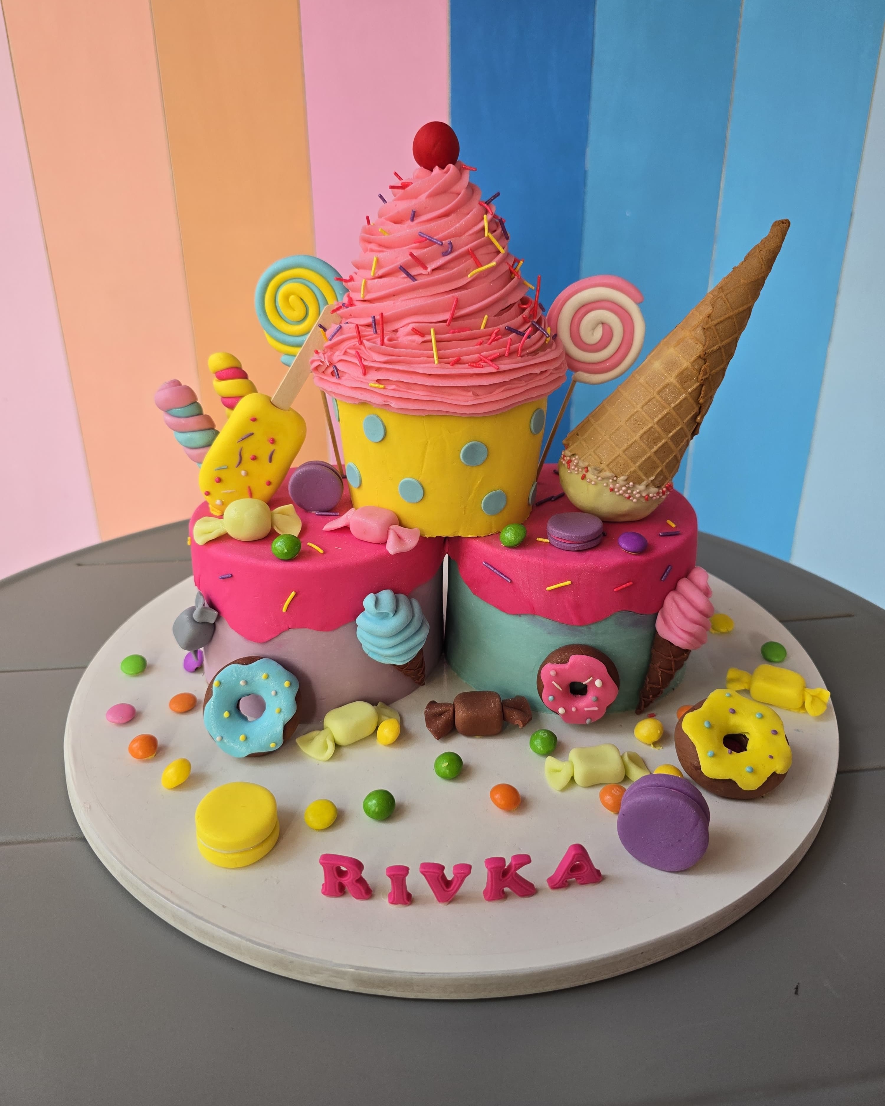 Candyland Theme - Designer Cake — Sieve Patisserie, handcrafted desserts Mumbai and Goa