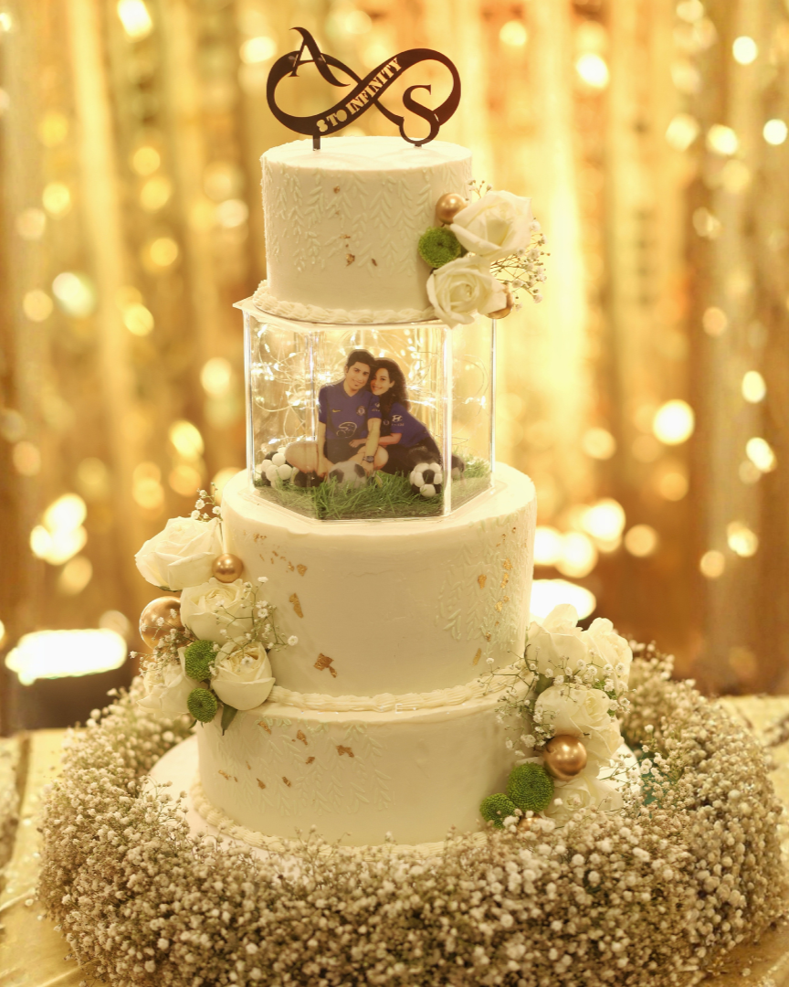 Designer Wedding Cake — Sieve Patisserie, handcrafted desserts Mumbai and Goa