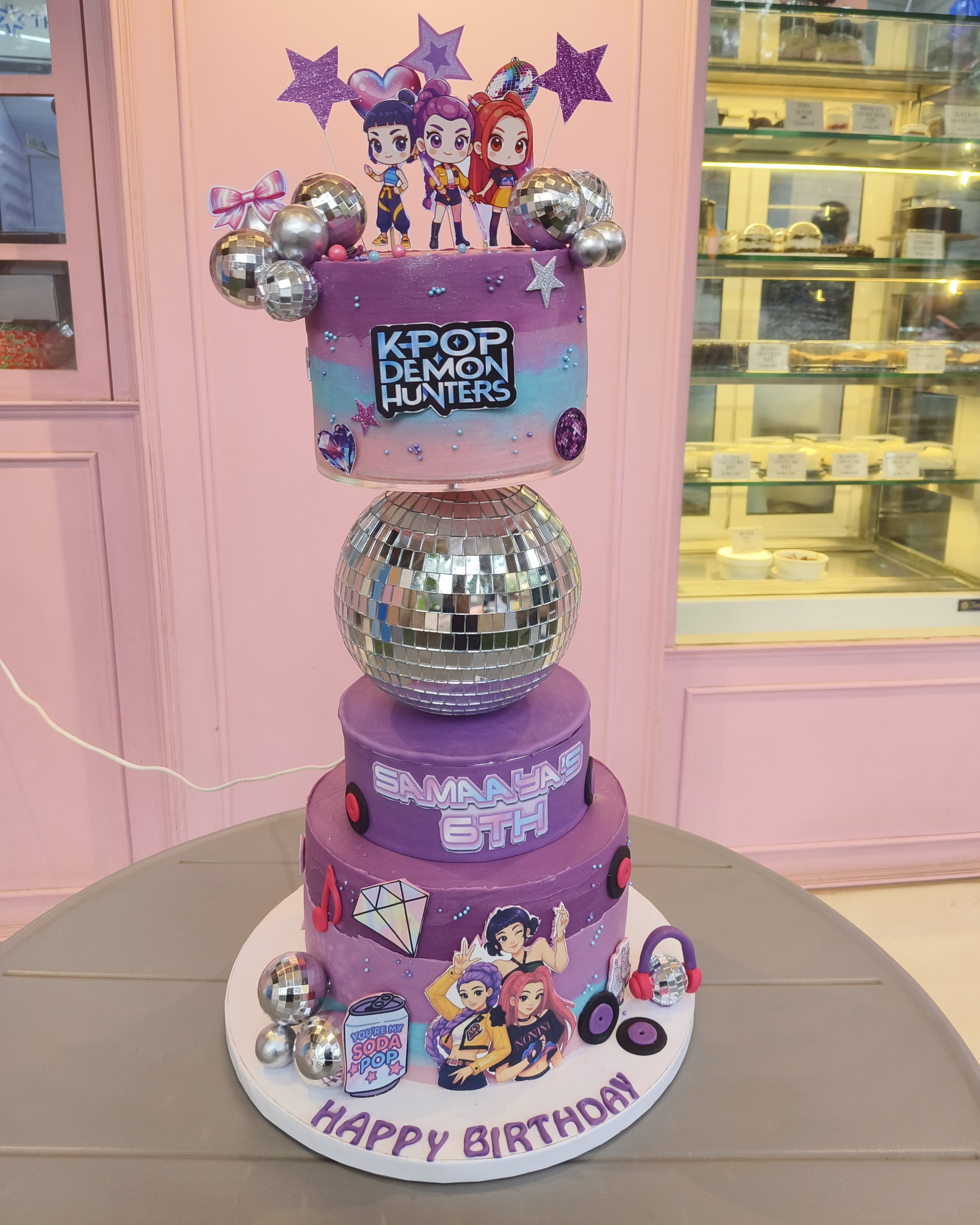 K-Pop Theme - Designer Birthday Cake — Sieve Patisserie, handcrafted desserts Mumbai and Goa