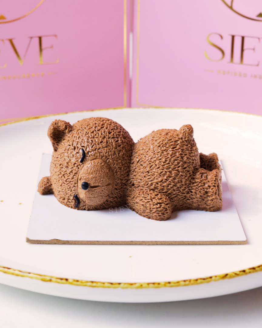 Teddy Mousse — Sieve Patisserie, handcrafted desserts Mumbai and Goa