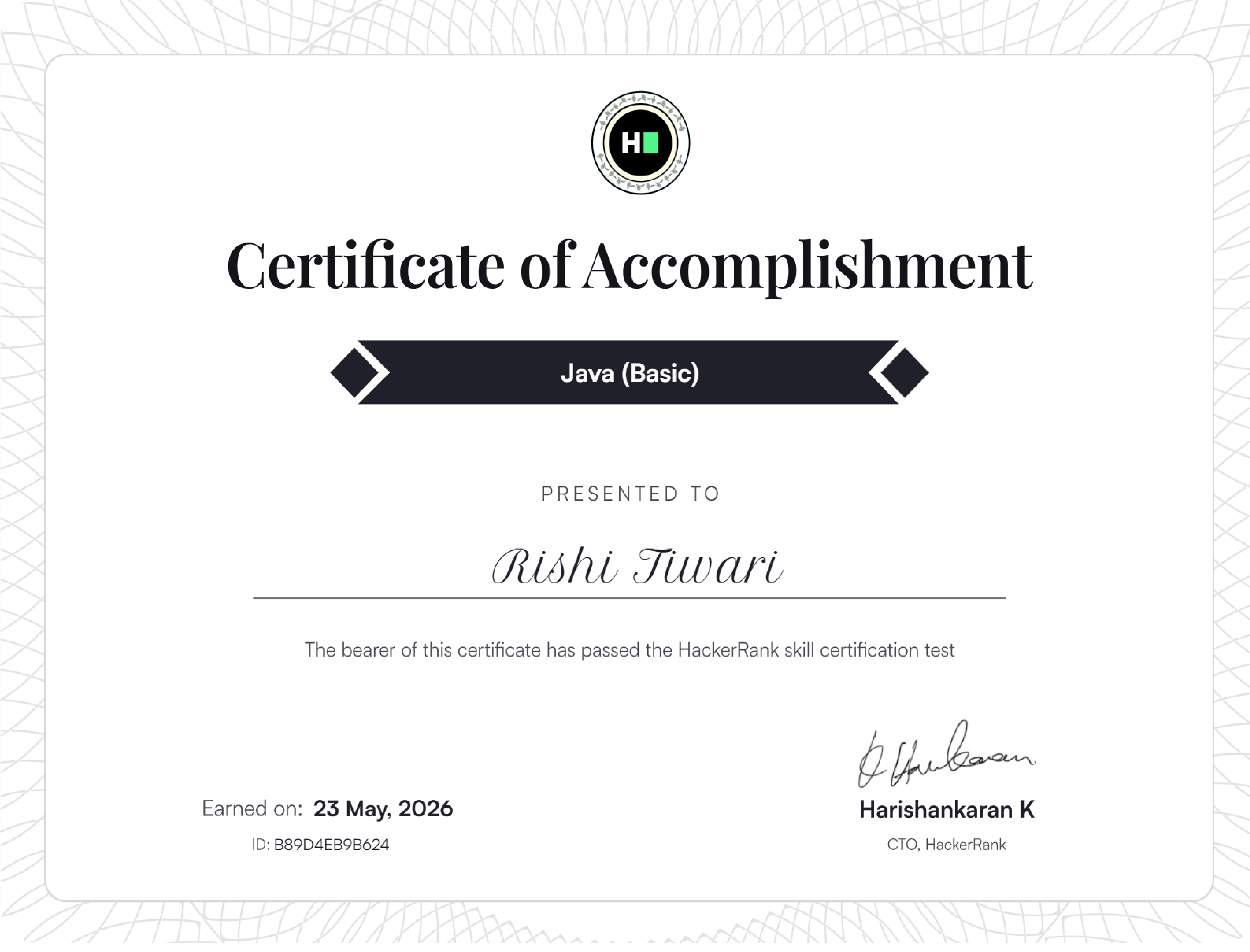 JAVA (BASIC)