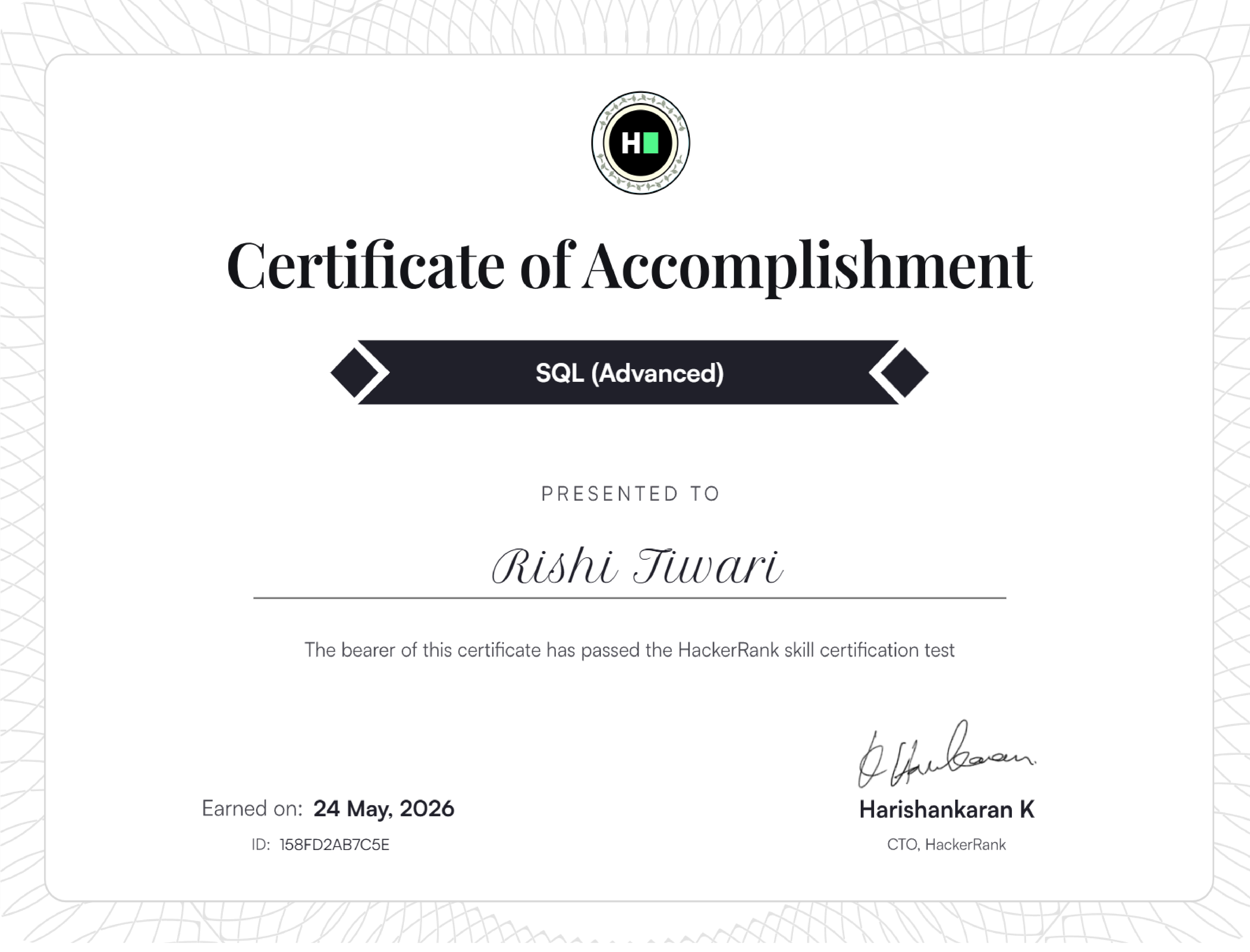 SQL (ADVANCED)
