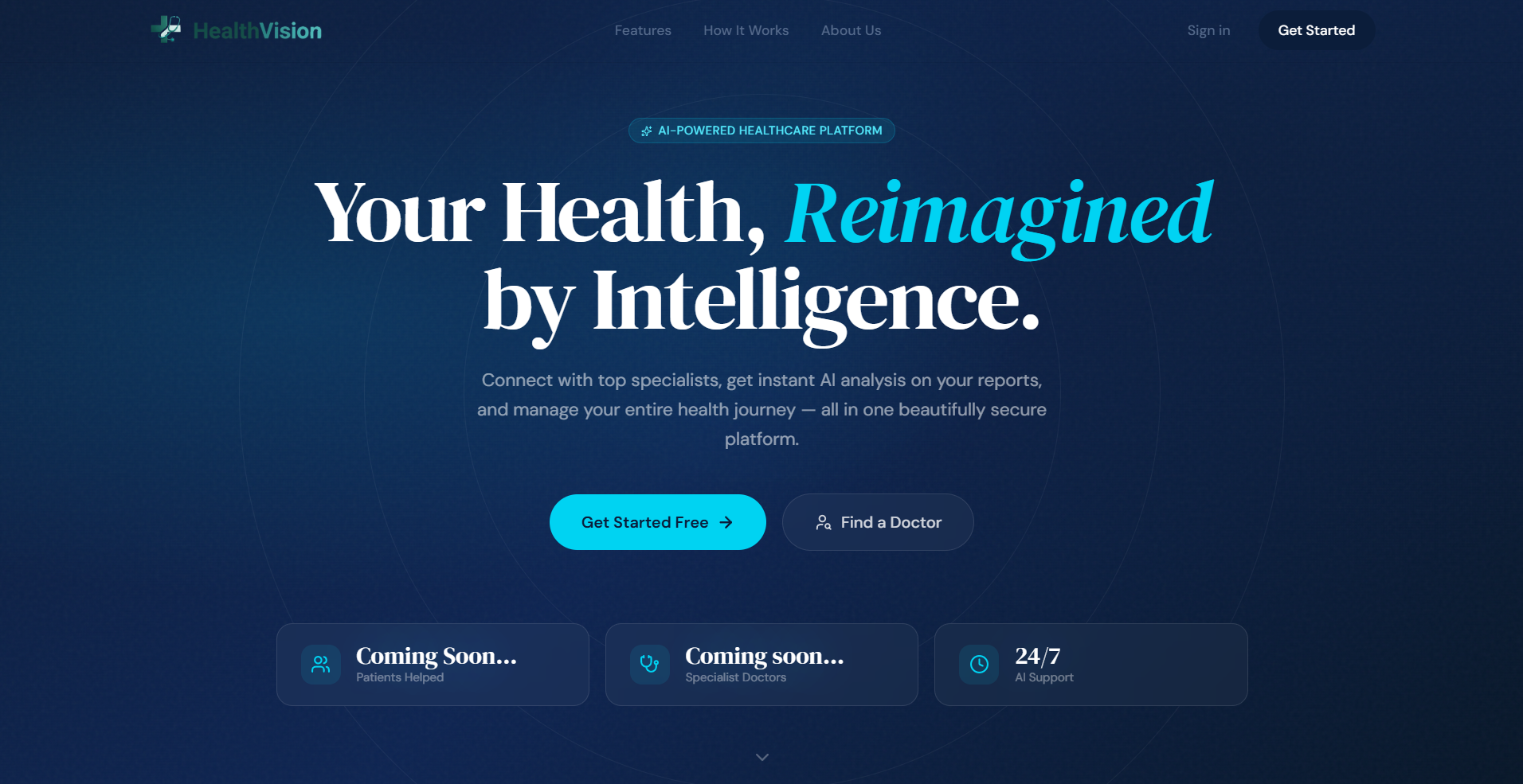 HealthVision -- Digital Health Platform