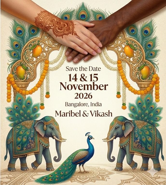 Save the Date illustration