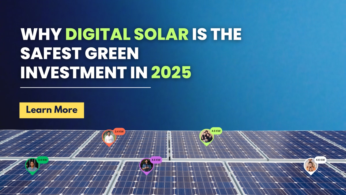 Why Digital Solar Is the Safest Green Investment in 2025