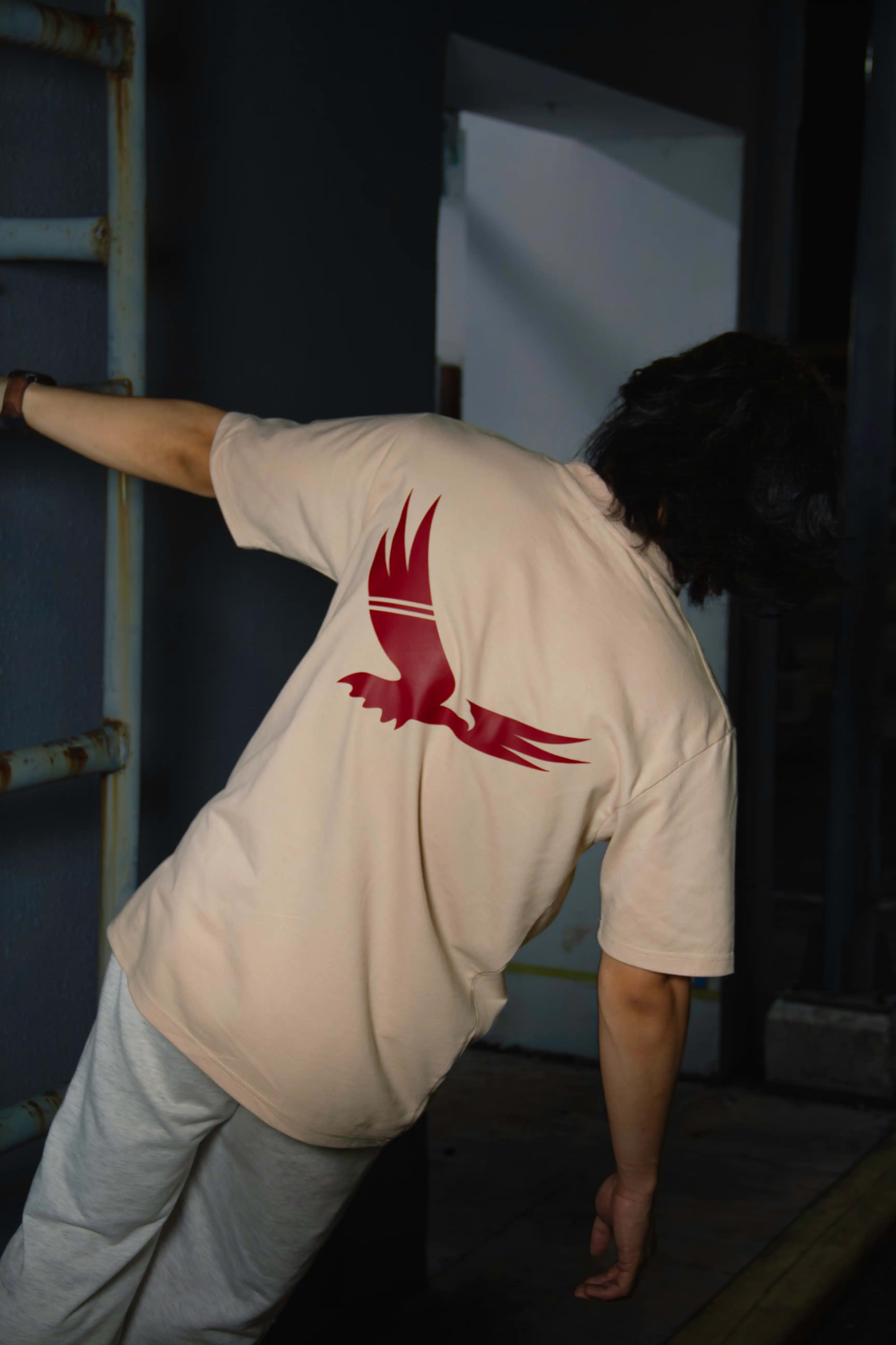 Abakada Coffee Oat Crimson T-Shirt