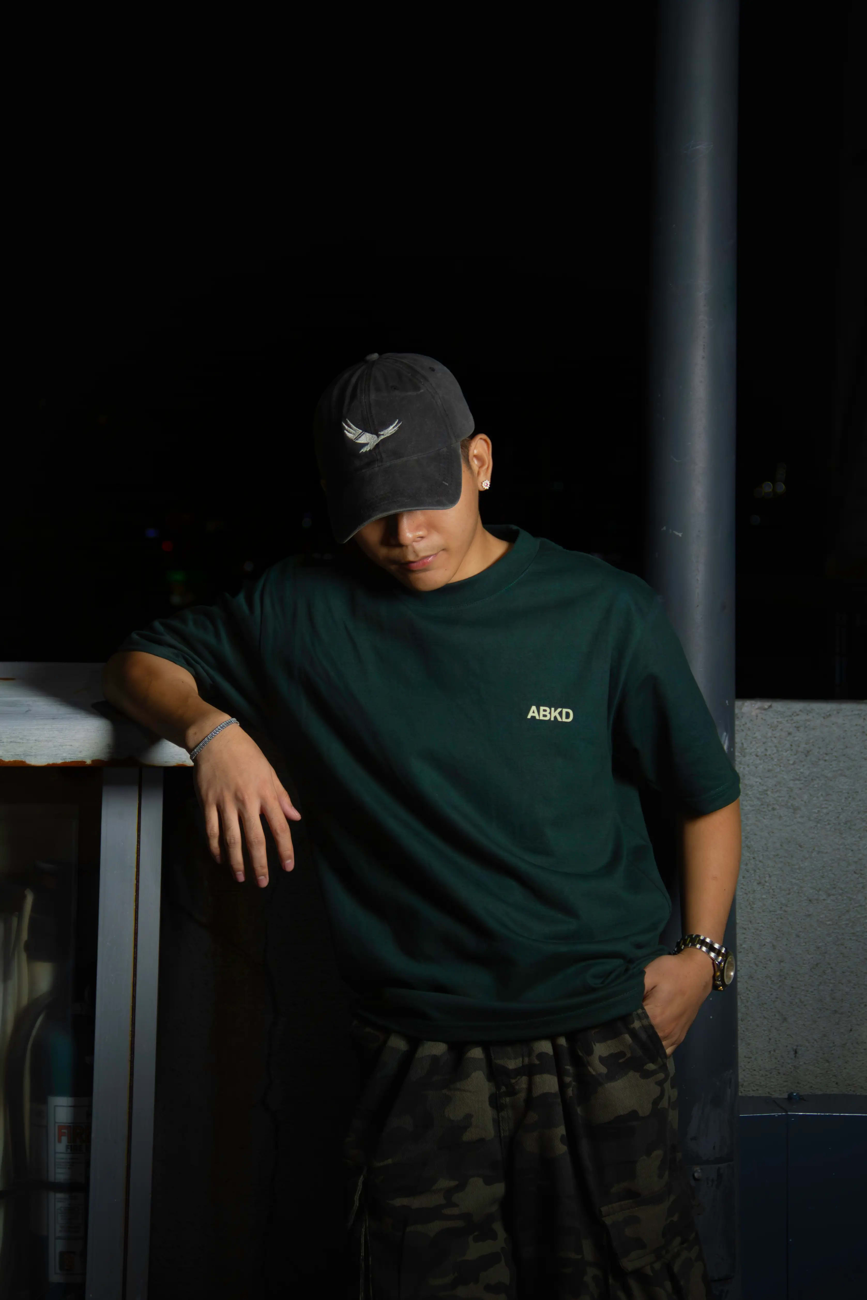 Abakada Coffee Military Green T-Shirt