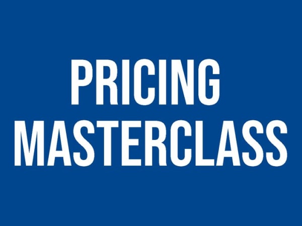 Pricing Masterclass — complete pricing system