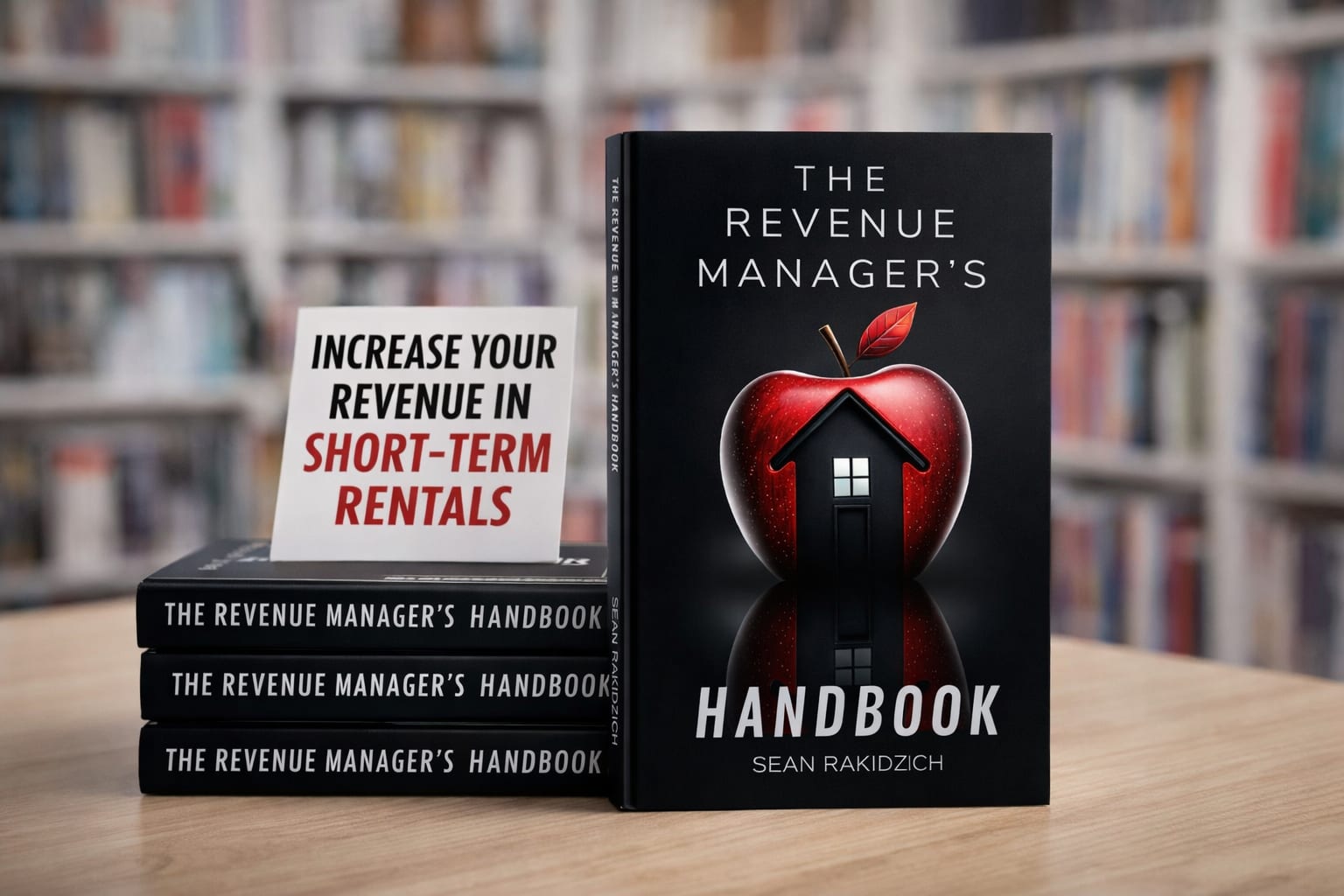 The Revenue Manager's Handbook - Multiple views showing the book's professional layout and design