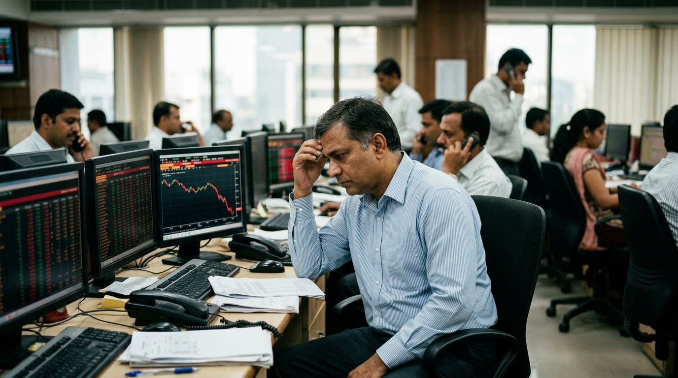 Indian Equities Retreat from Day's Highs Amid Late Profit-Taking