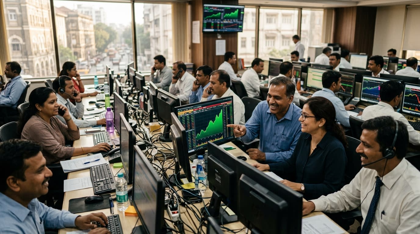Indian Shares Extend Gains, Sensex Surges Over 800 Points for Second Day