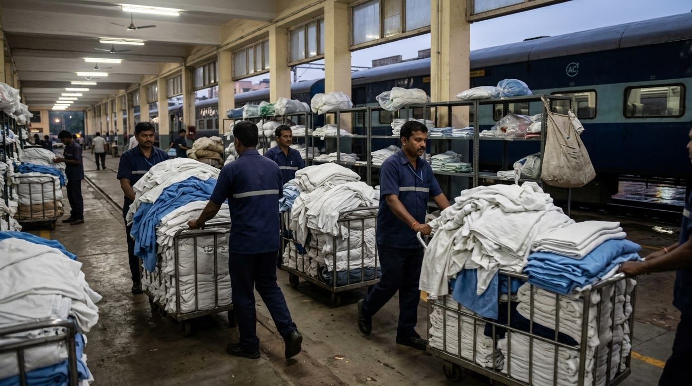 Indian Railways Faces Massive Linen Theft: 1.27 Crore Items Vanish from AC Coaches in Four Years