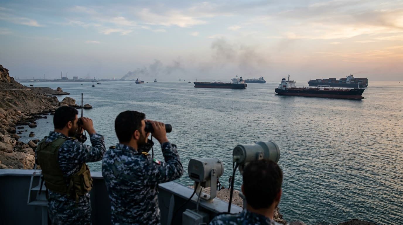 US Strikes Iranian Targets Amid Rising Tensions in Gulf; Strait of Hormuz Traffic Unhindered