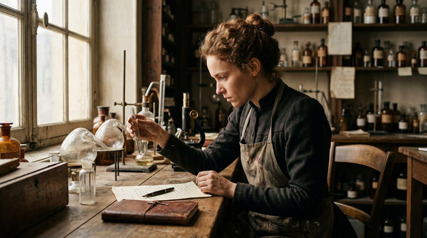 Beyond Talent: Marie Curie's Timeless Message on Grit and Self-Belief