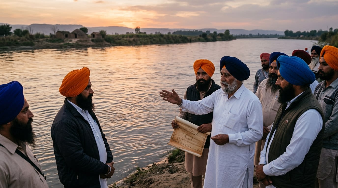 BJP Sikh Leaders Advocate for Sutlej River Rights, Emphasising Historical Context