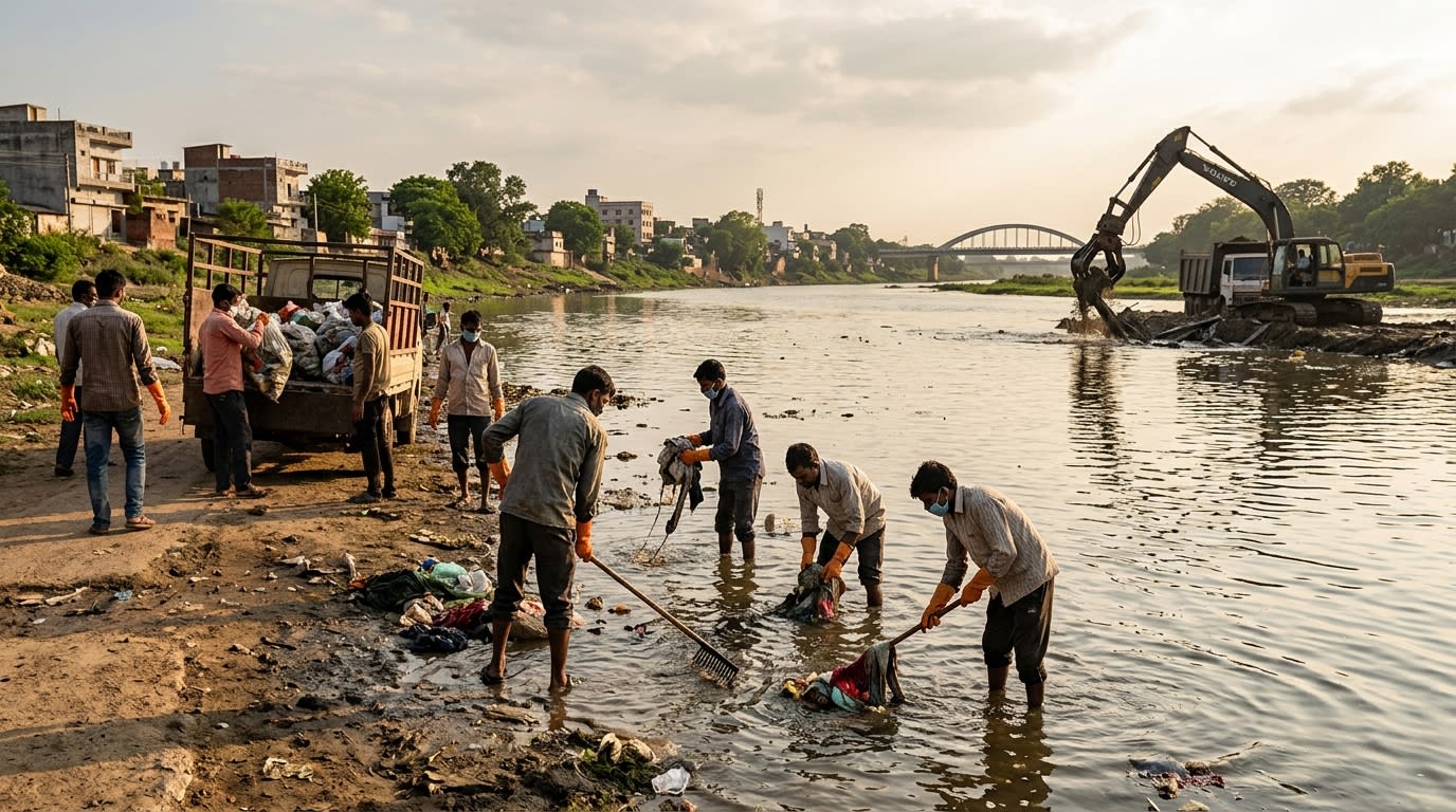 Chhattisgarh Intensifies River Cleanup After High Court Rap Over Pollution