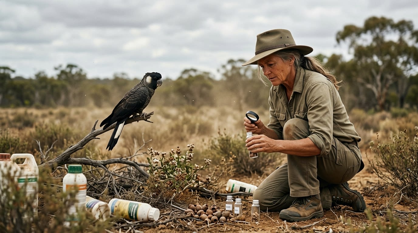 Alarming Pesticide Levels Threaten Endangered Australian Cockatoos