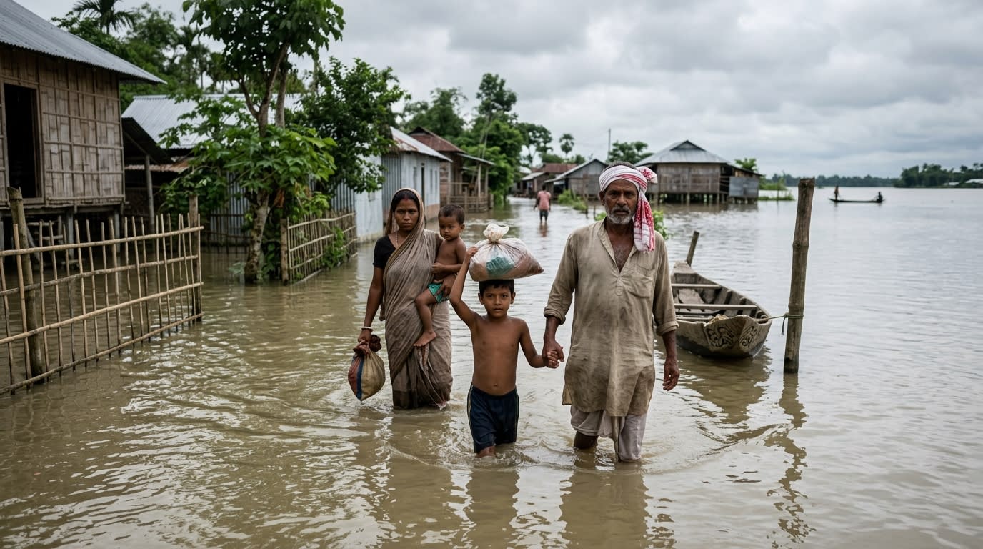 Assam Floods Claim 21 Lives in a Day, Total Toll Rises to 31