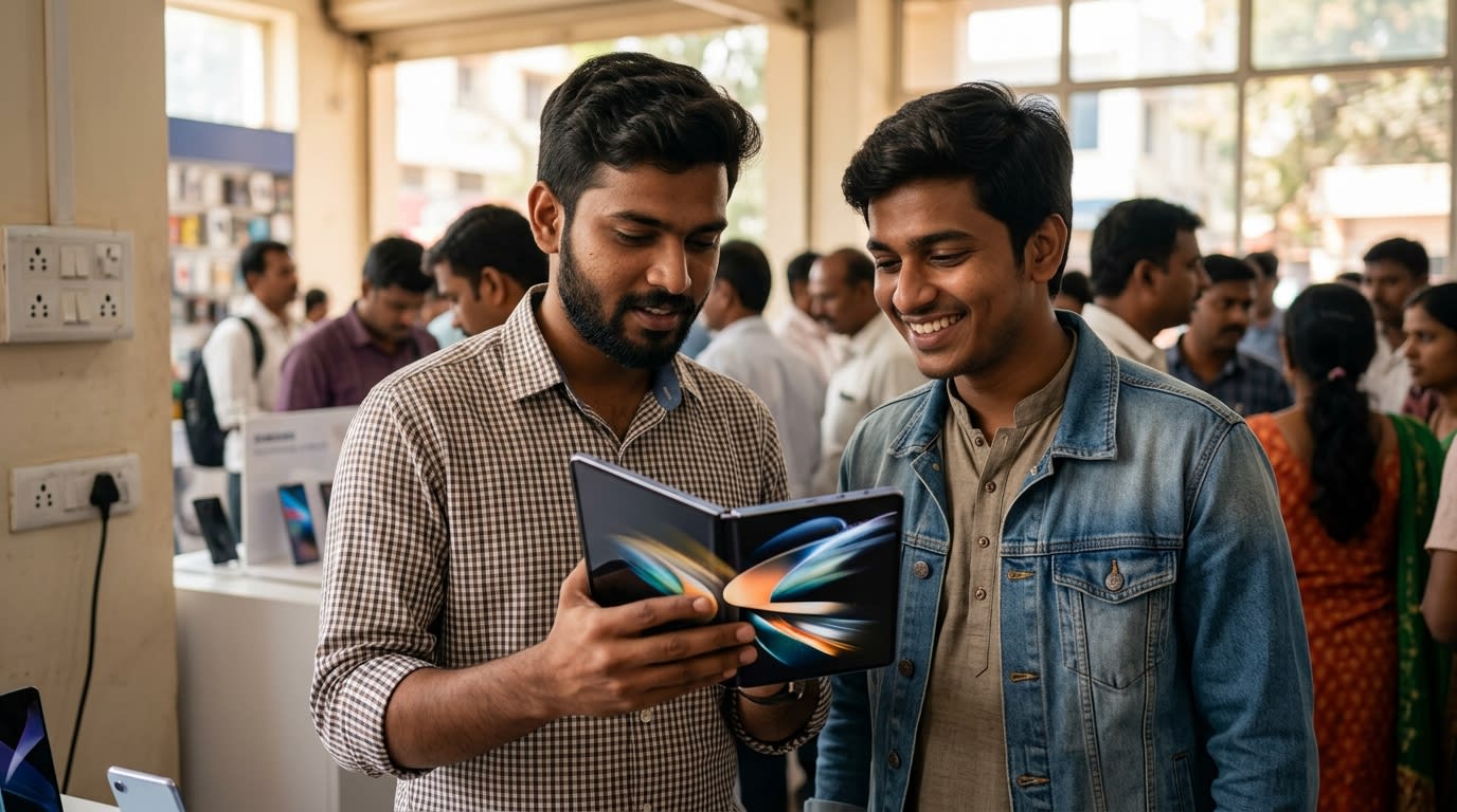 Samsung Unveils Galaxy Z Fold 8 with Innovative Wide-Folding Design in India