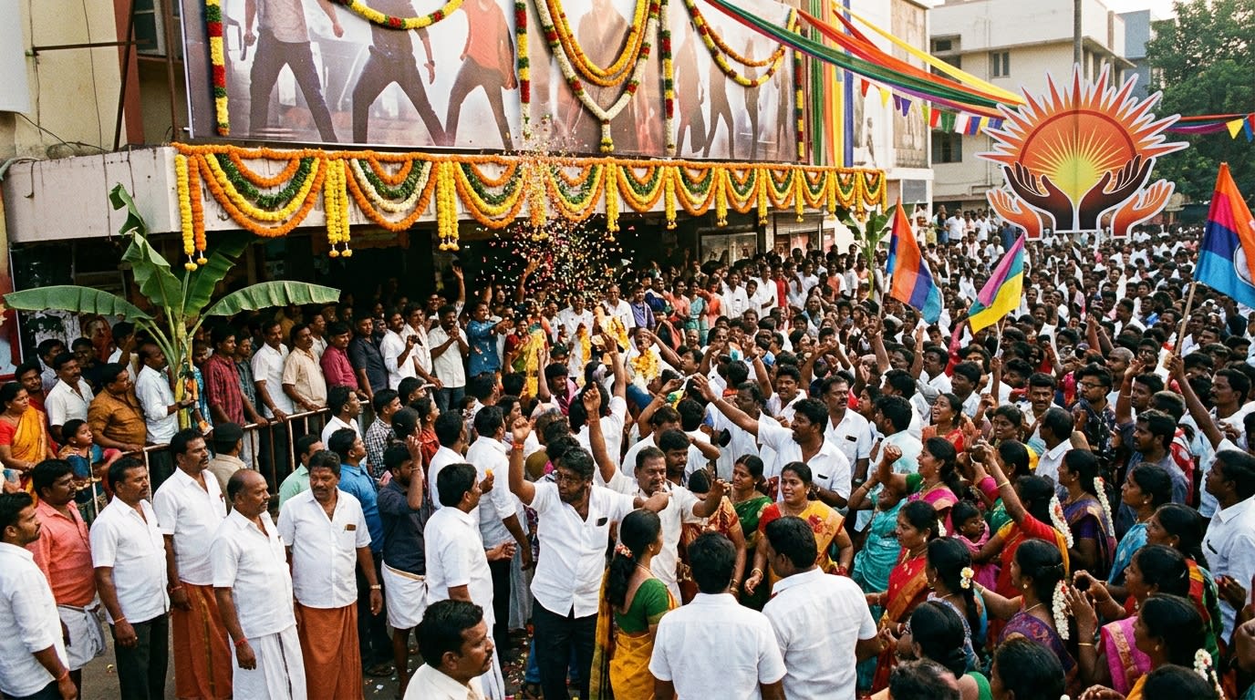 Thalapathy Vijay's 'Jana Nayagan' Ignites Festive Fervour in Theatres