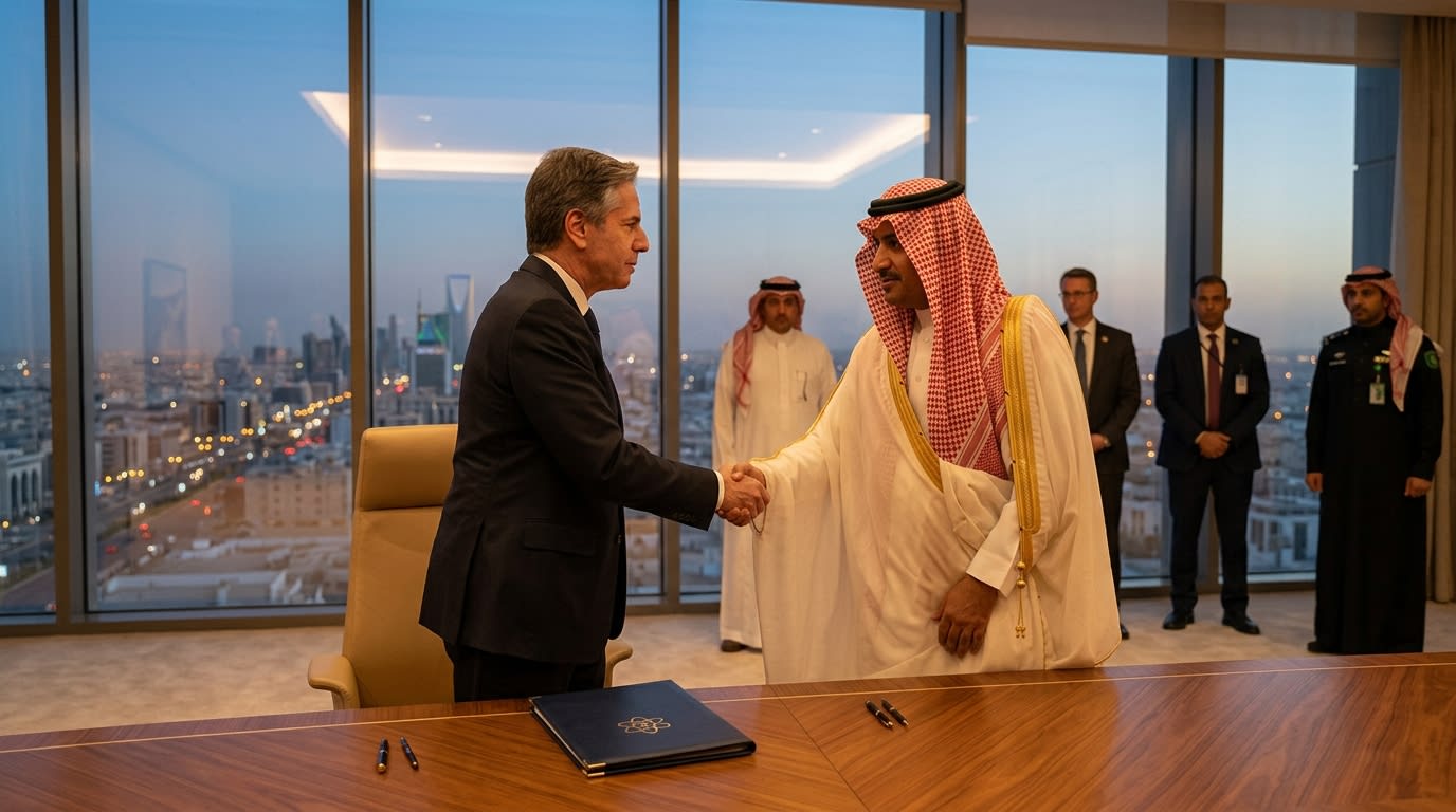US, Saudi Arabia Finalise Landmark Civilian Nuclear Cooperation Deal