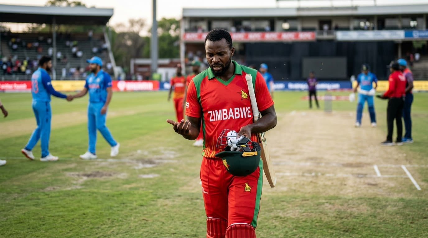 Zimbabwe Captain Sikandar Raza Slams Pitch After India Defeat in First T20I