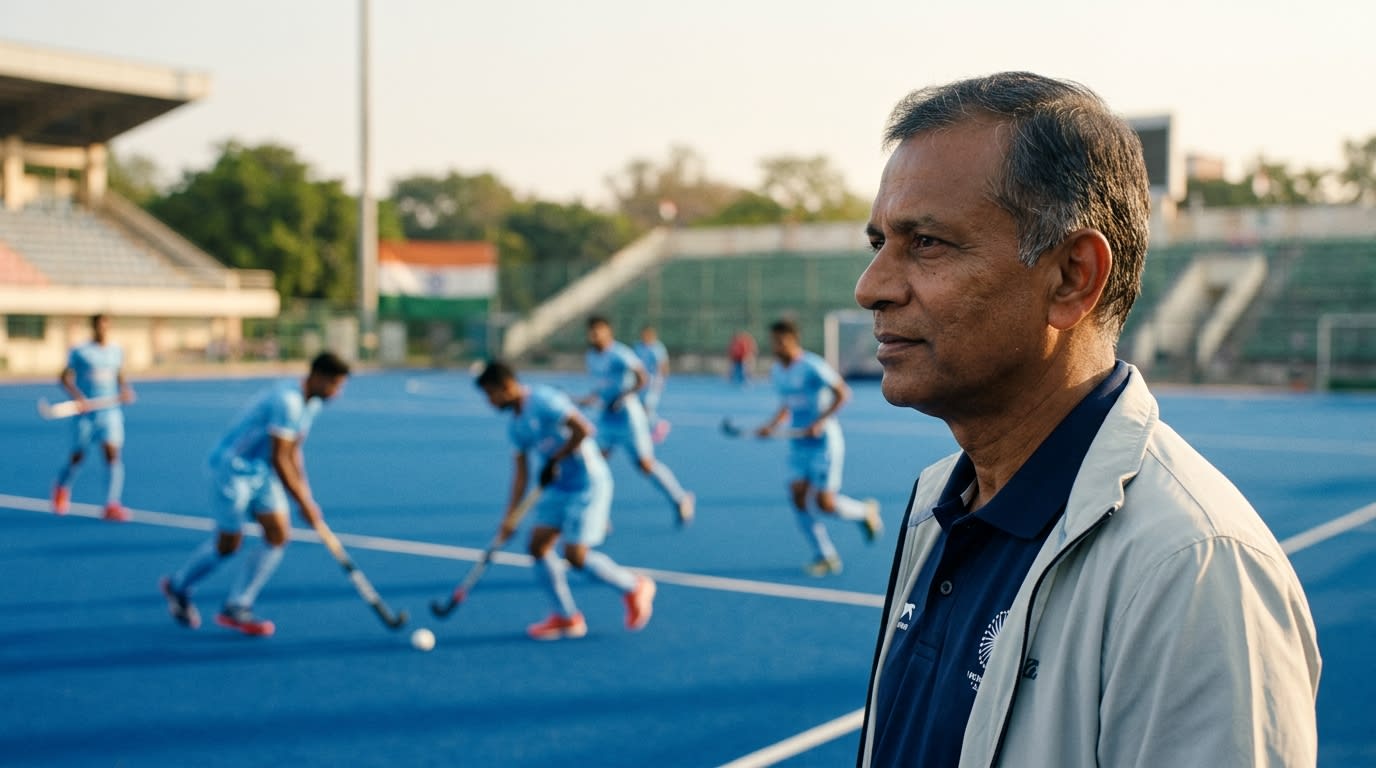 Olympic Gold Medallist V. Baskaran Backs Indian Hockey Team for World Cup Success