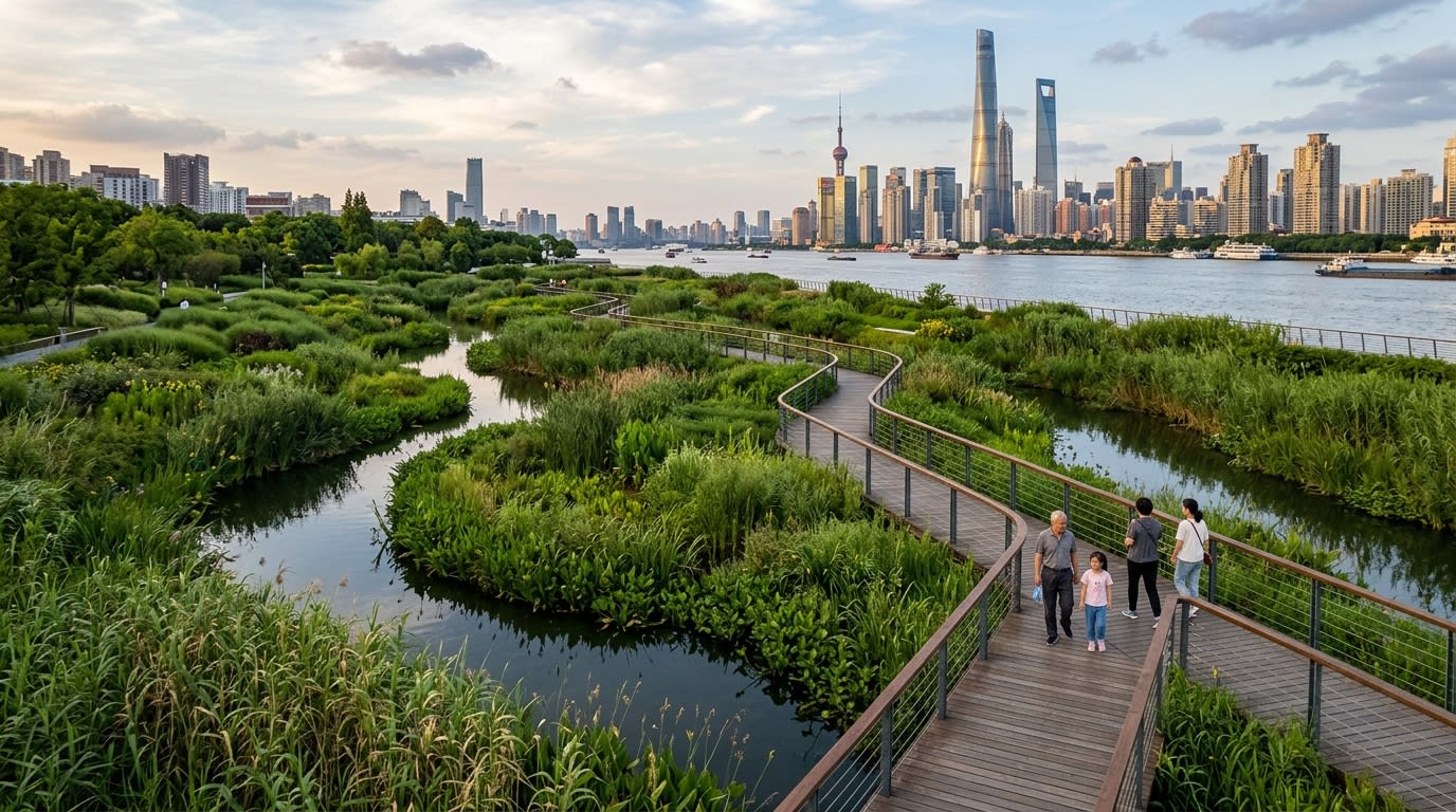 Shanghai's Houtan Park: A Green Masterclass for Urban Renewal