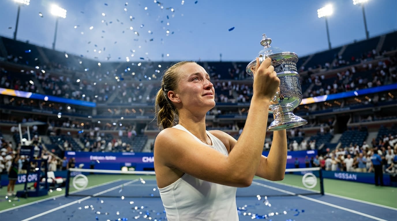 Elena Rybakina Claims US Open Title, Ascends to World No. 1 Ranking
