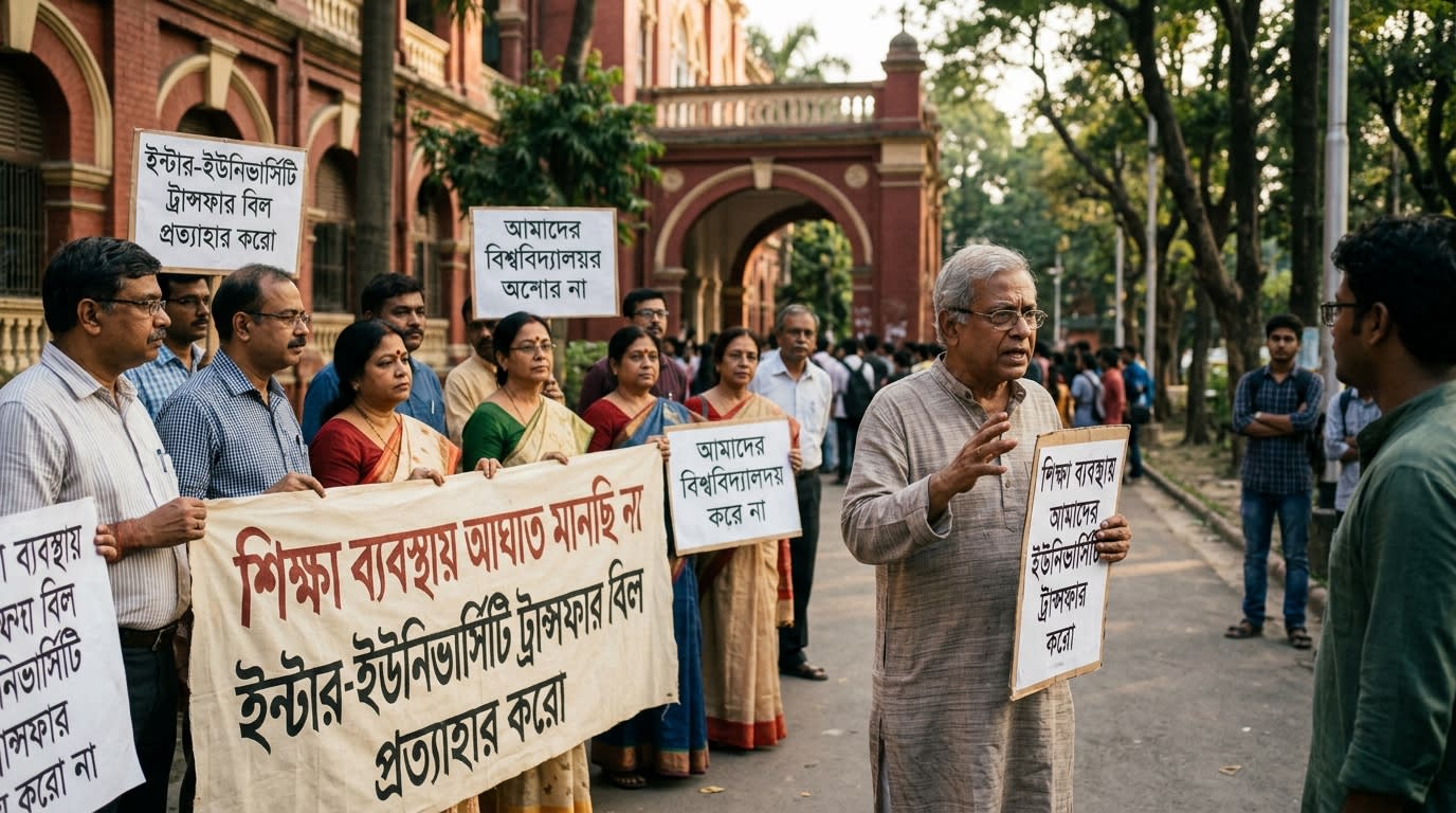 West Bengal Professors Oppose Inter-University Transfer Bill, Call It 'Attack on Education'