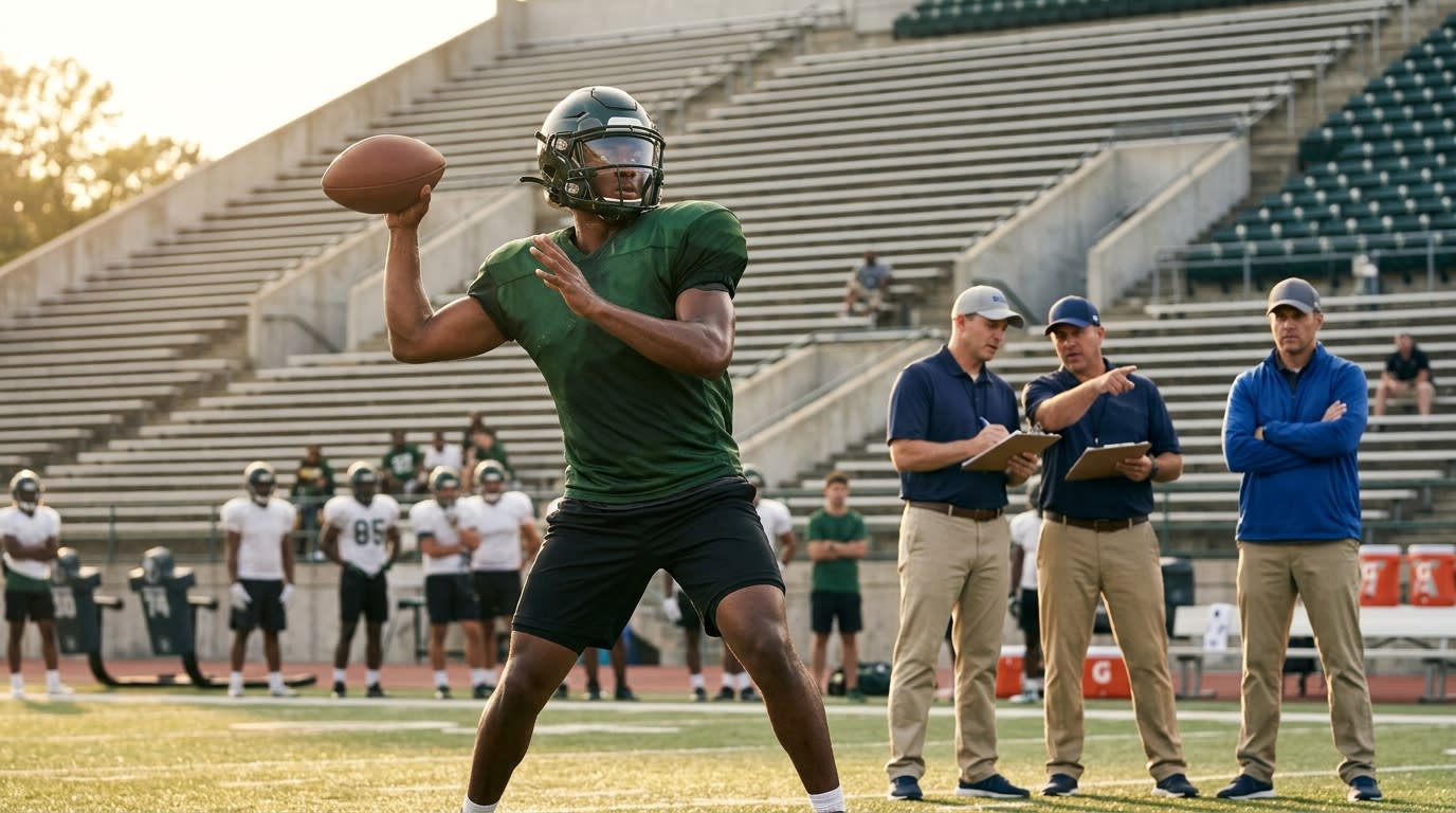 Dante Moore Emerges as Top Quarterback Prospect Over Arch Manning for 2027 NFL Draft