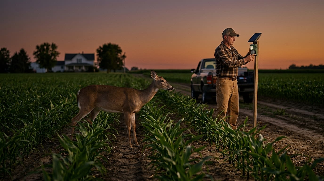 New Study: Deer Rapidly Adapt to Crop Protection Measures