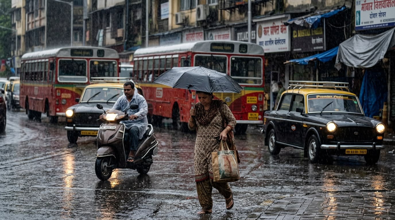 Maharashtra Braces for Heavy Rains; Mumbai on Orange Alert