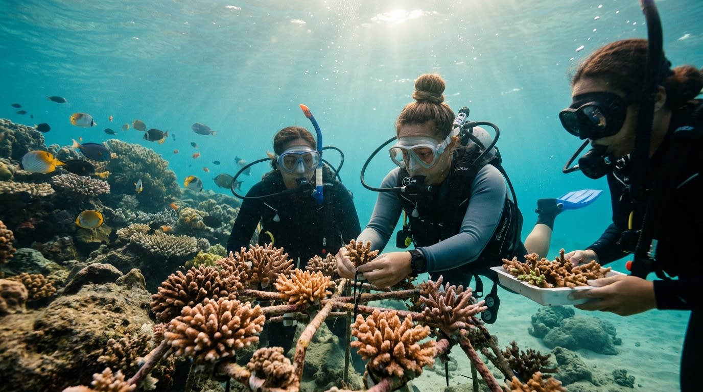 Hawaiian Coral Rescue Offers Hope for Global Reef Conservation