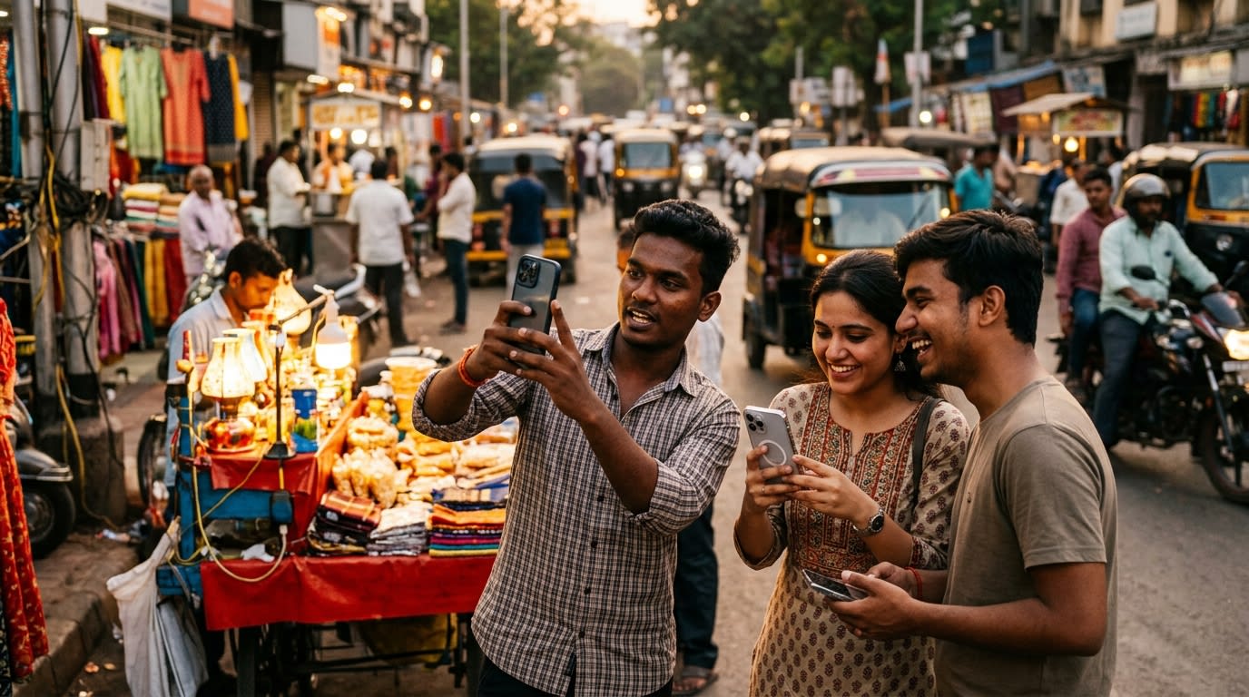 Indian Smartphone Market Sees Fierce Competition in Sub-₹30,000 Camera Phone Segment