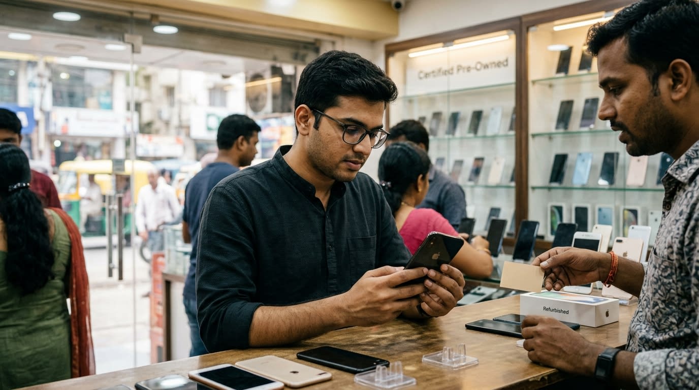 Rising iPhone Prices Set to Fuel Demand for Refurbished Smartphones in India