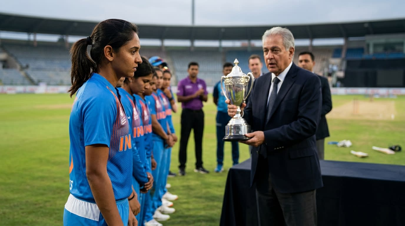 India Women's Asia Cup Win Marred by Trophy Controversy Involving ACC President Mohsin Naqvi