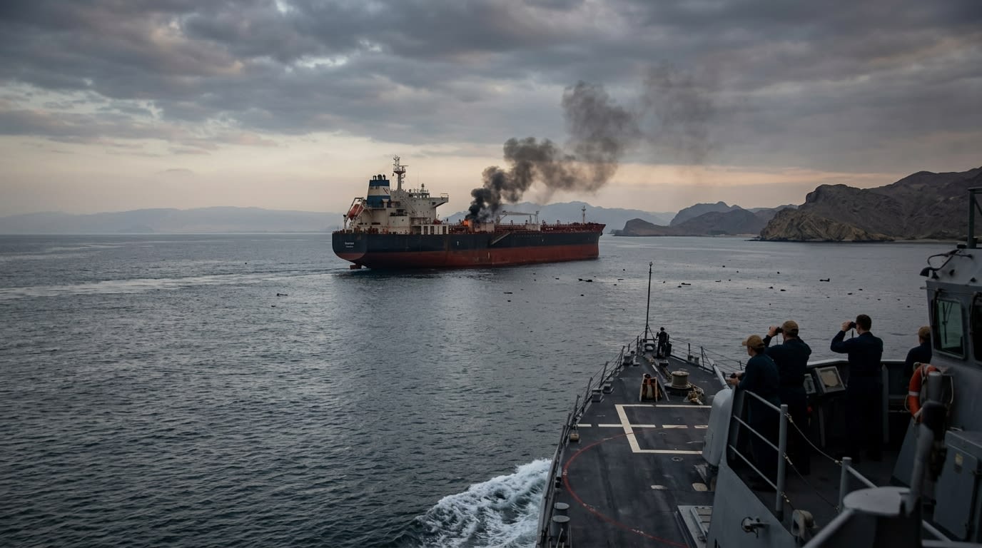 US Rejects Iranian Claim of Naval Mine Strike on Tanker in Hormuz Strait