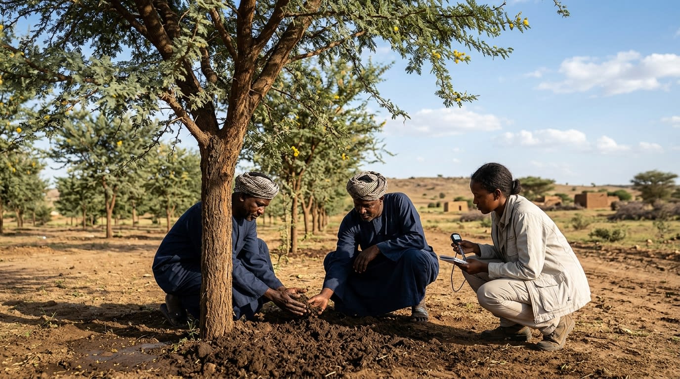 Sudan's Acacia Plantations Offer Dual Climate Benefits, Lessons for Global Greening Efforts