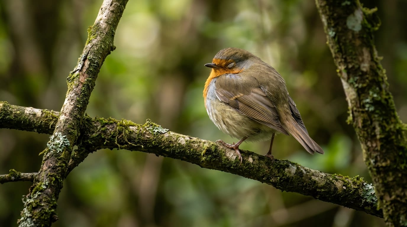 Unlocking the Mystery: How Birds Sleep Securely on Tree Branches