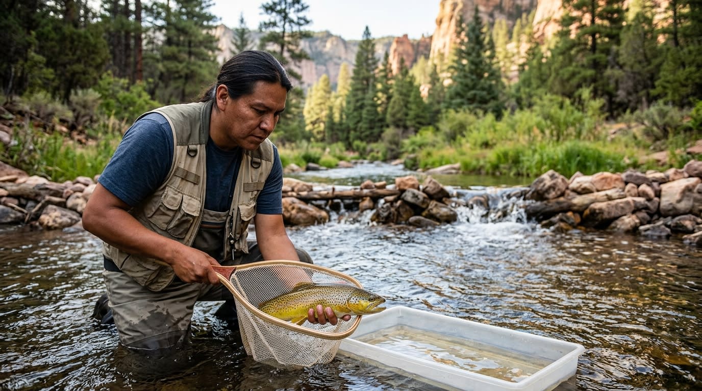Apache Trout Stages Remarkable Recovery in US, New Barrier Secures Habitat