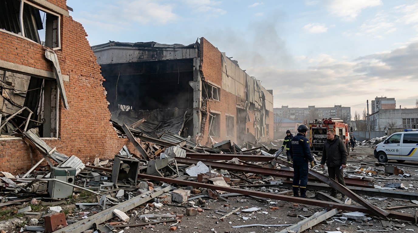 Russian Strike Destroys Warehouse of TV Studio Pivotal to Zelensky's Rise