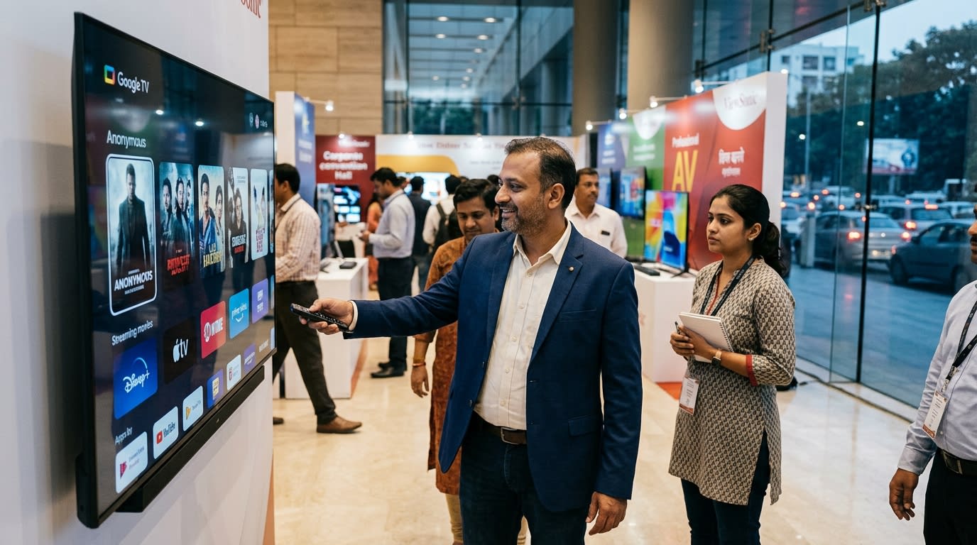 ViewSonic Unveils New Google TV Series and Pro AV Displays for Indian Market