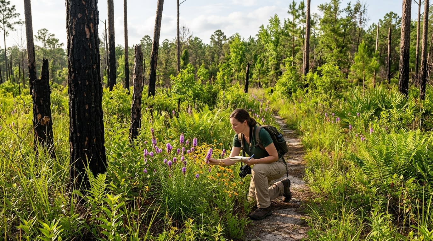 Florida Forest Rebounds After Wildfire, Showcasing Ecological Resilience