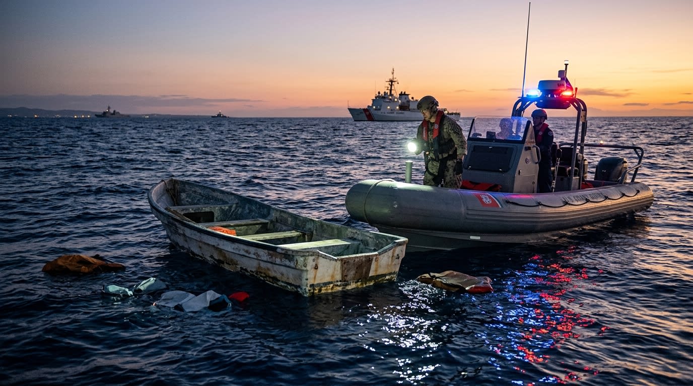 U.S. Military Strike in Caribbean Kills Four on Alleged Drug Smuggling Boat