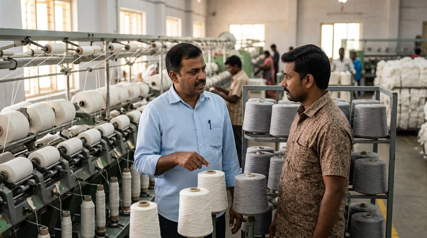 Tiruppur Yarn Producers Seek Garment Sector's Backing to Reshape CCI's Role