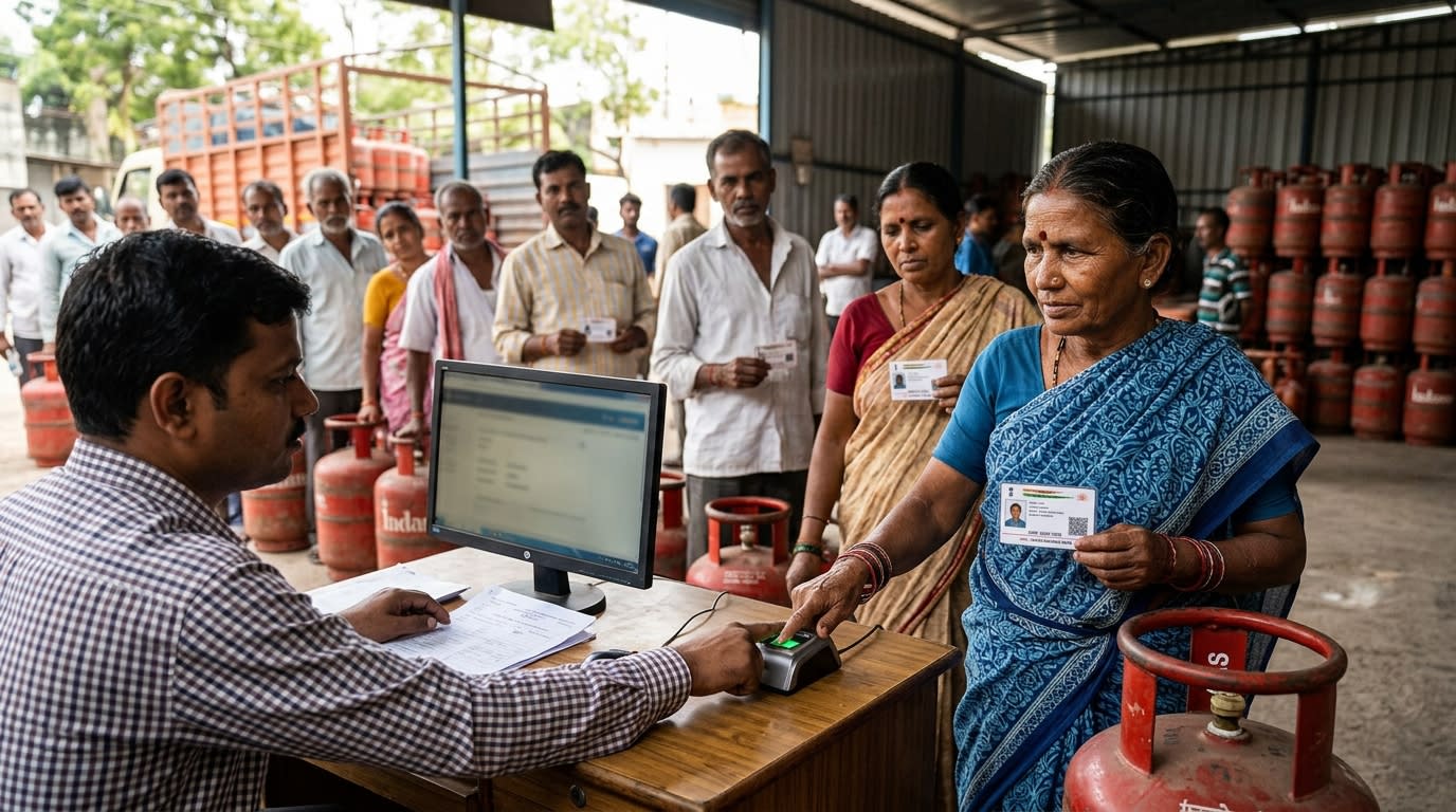 Aadhaar Linking Made Mandatory for LPG Cylinder Refills