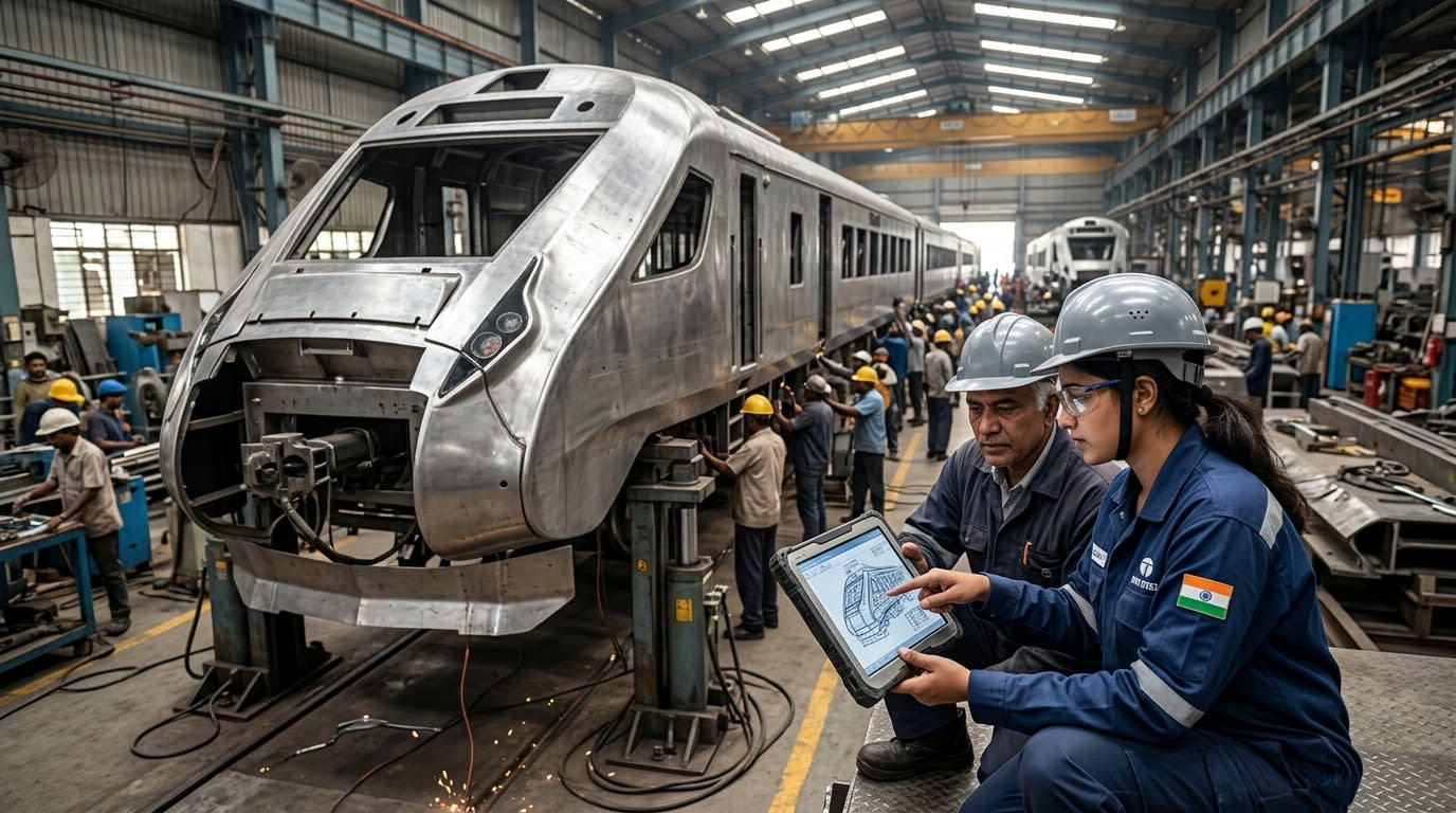 India to Begin Indigenous Production of 350 Kmph Bullet Trains by 2030